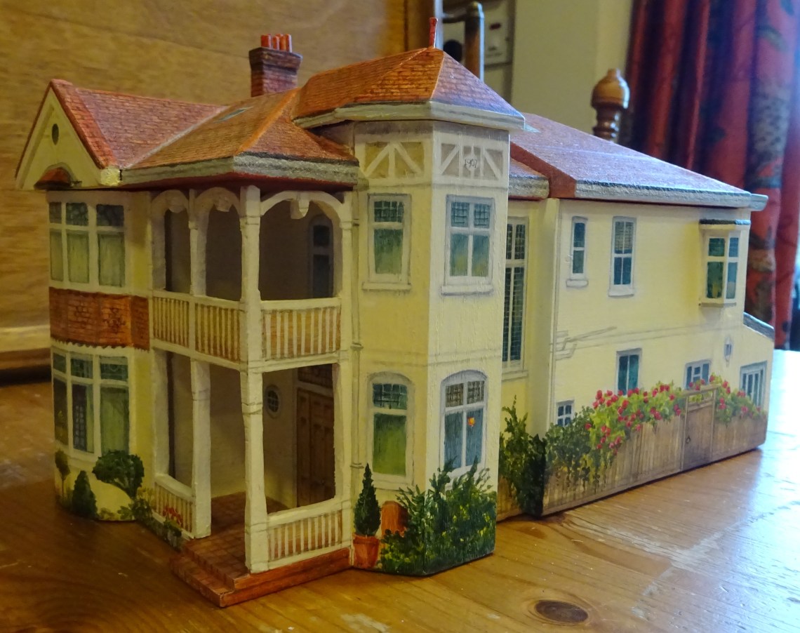model of London house